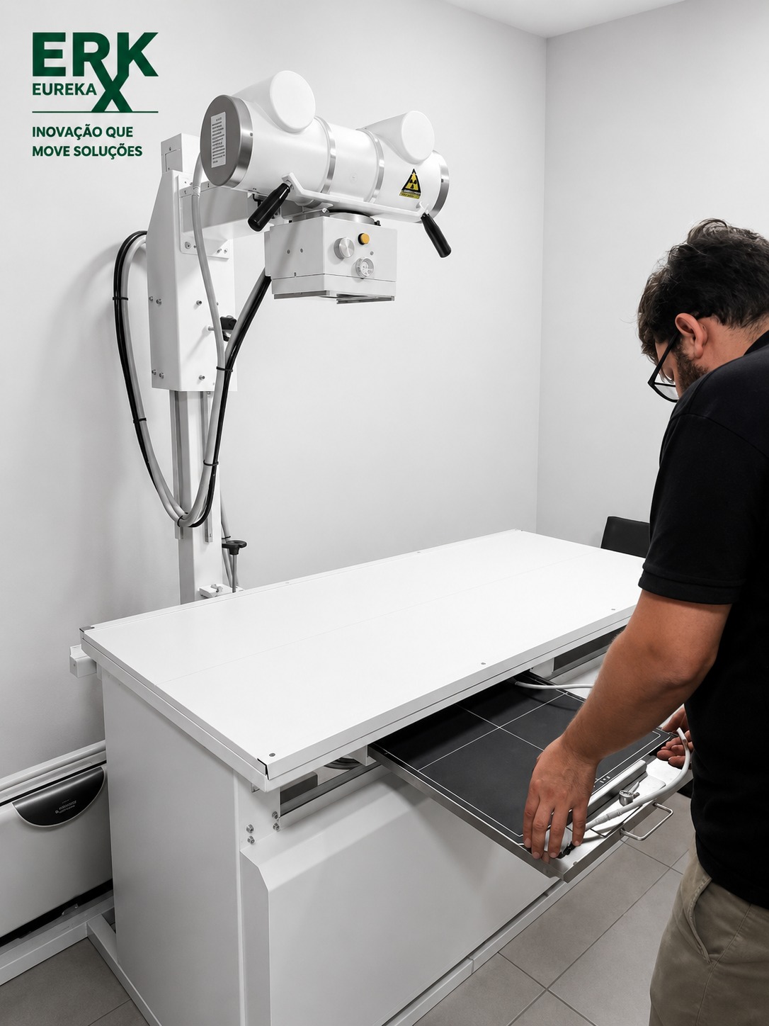 Instalação de raio-X veterinário ERK, 2020